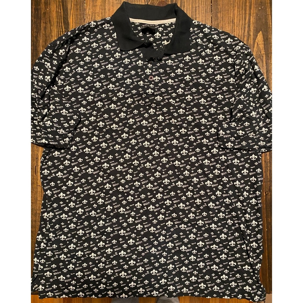 Brooklyn Xpress Polo - Hip Hop - Y2K - XXL - 26" Pit to Pit